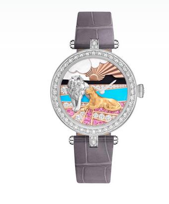 Van Cleef & Arpels Lady Duo de Lions Replica Watch